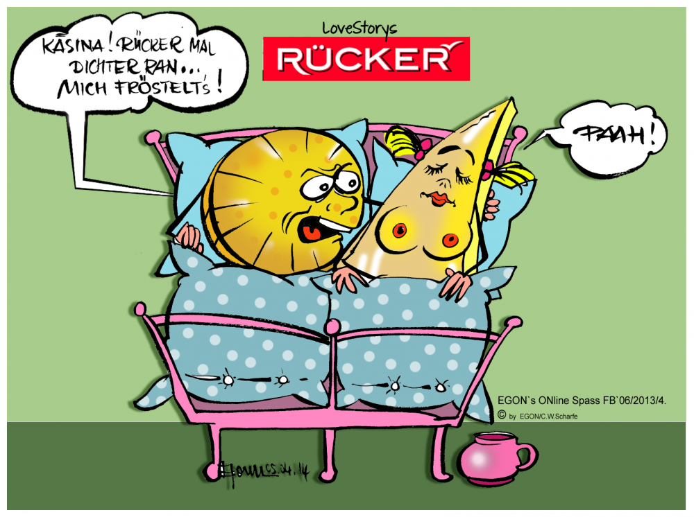 Cartoon: Rücker Käse FAN toon 1
