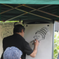 Auftritt Familienfest Netzwerk gesunde Kinder