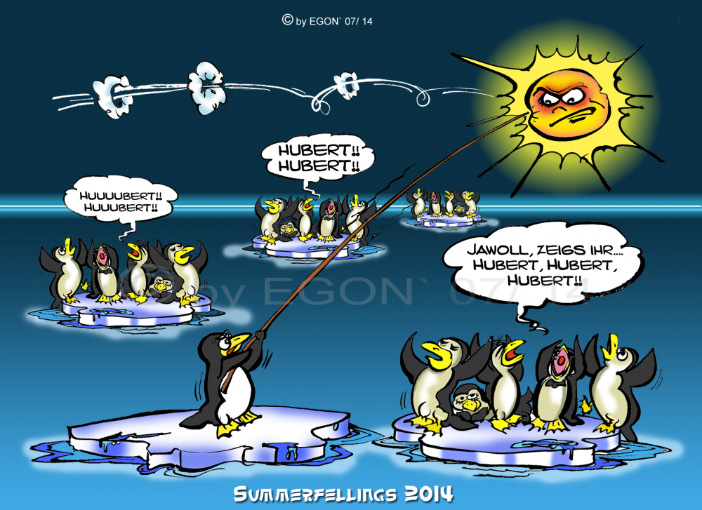 Cartoon: Hitzewelle 1