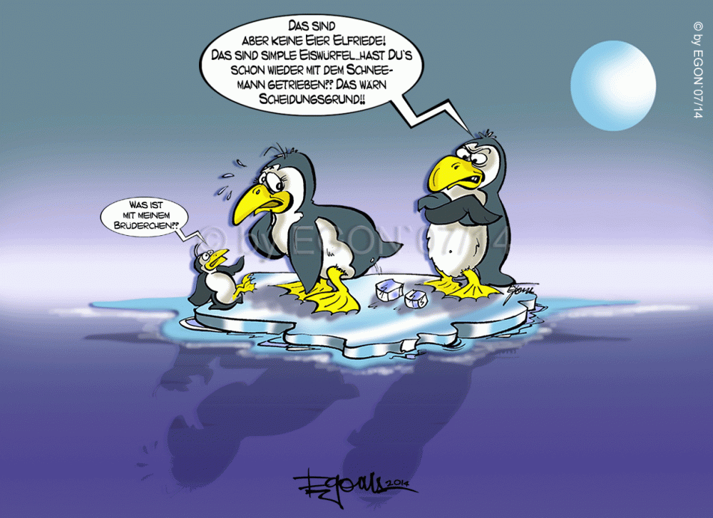 Cartoon: PinguKinder 1