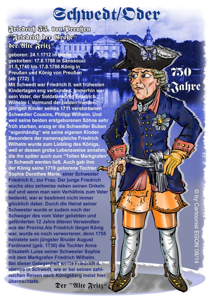 Illustration: Jubiläumscard/Poster 750 Jahre SDT 1