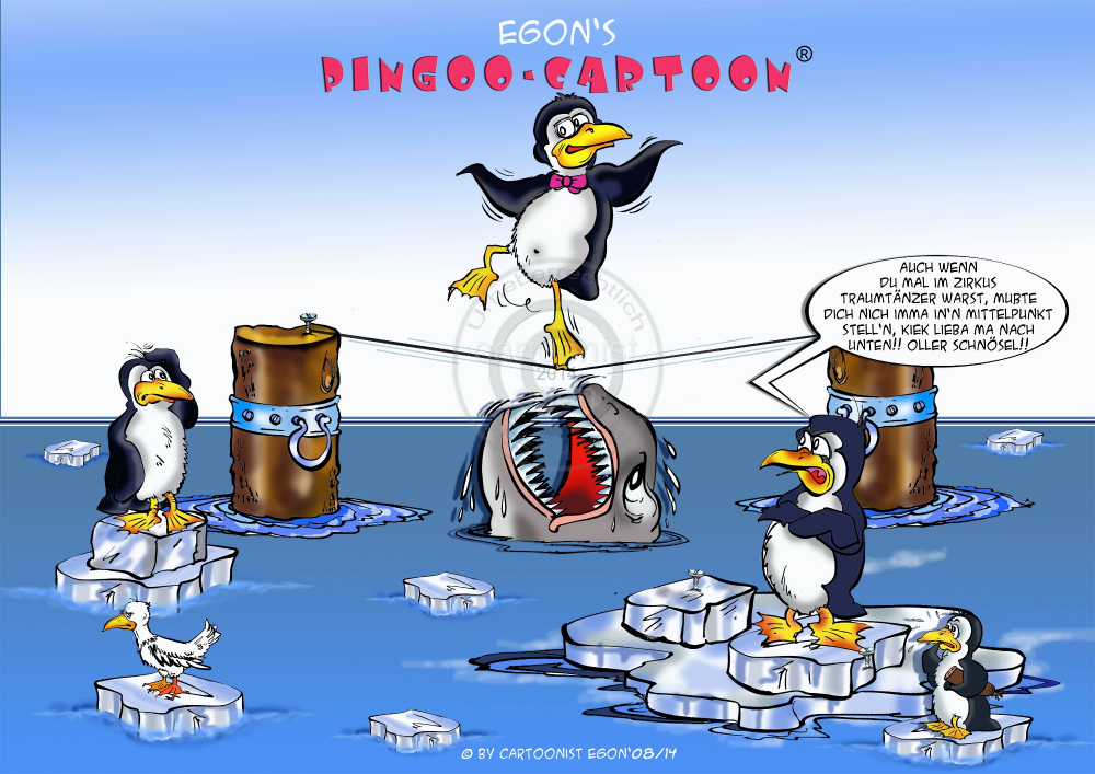 Cartoon: PingoToonserie:Traumtänzer 1