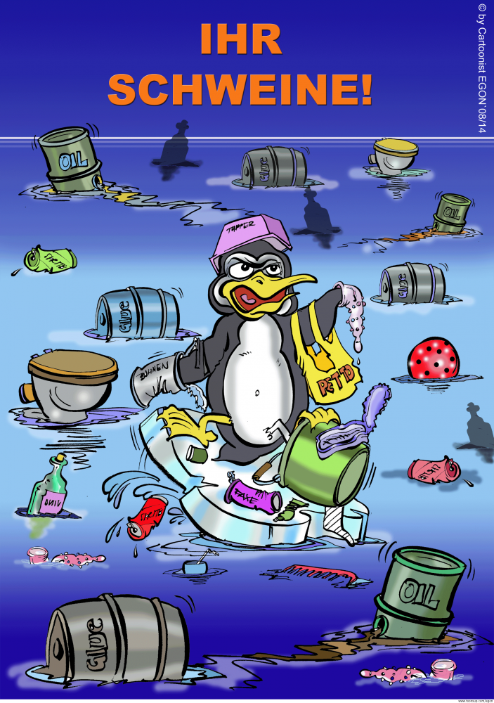 Cartoon: Pingoo Statement 1
