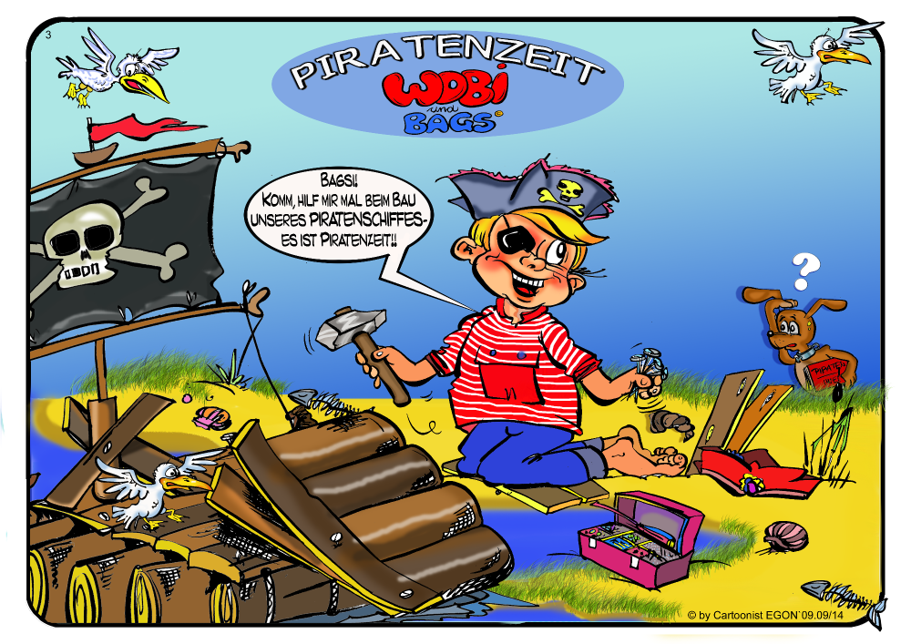 Comic: Piratenzeit,excluseved for WOBAG SDT1 1