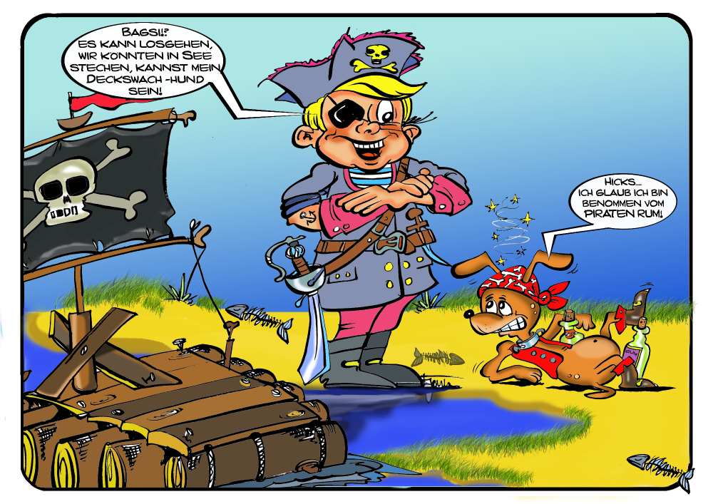 Comic: Piratenzeit,excluseved for WOBAG SDT1 2