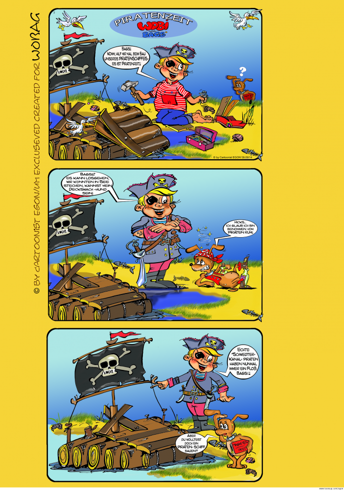 Comic: Piratenzeit,excluseved for WOBAG SDT1 4