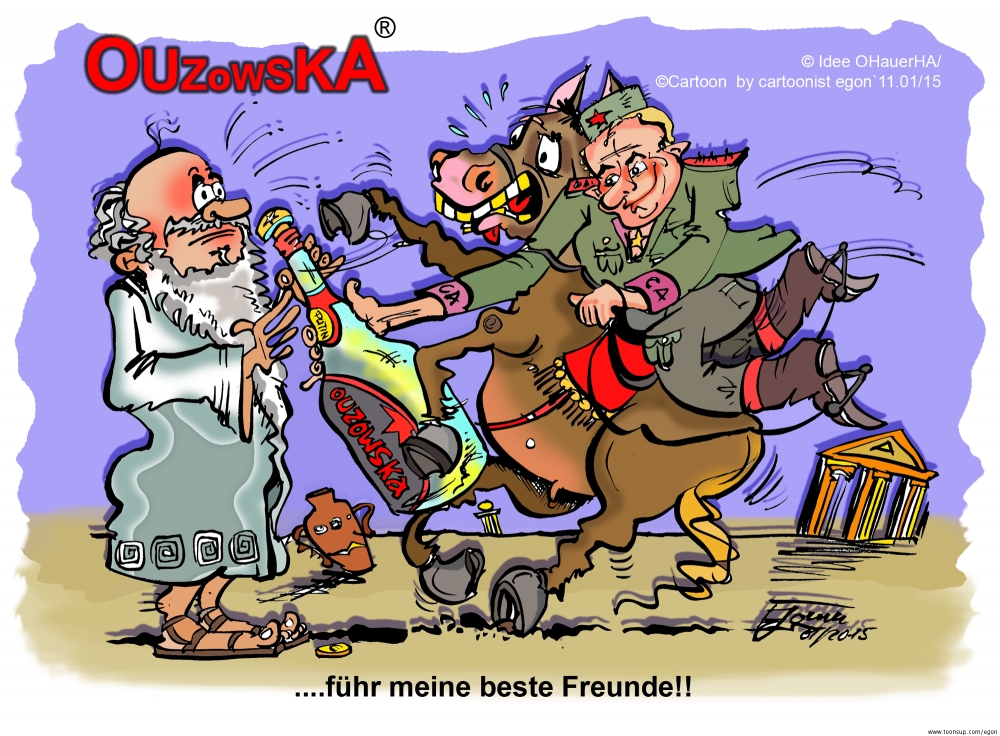 Comic: Grieschischer Rubel und OUZOwska 2