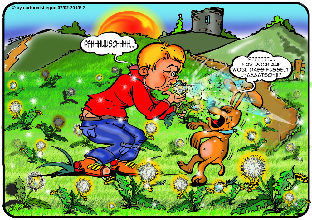 Comic: Wobi & Bags FrühjahresSpaziergang Serie 5 3