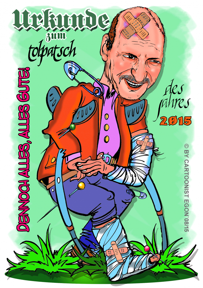 Cartoon: Tolpatsch des Jahres 2015 1