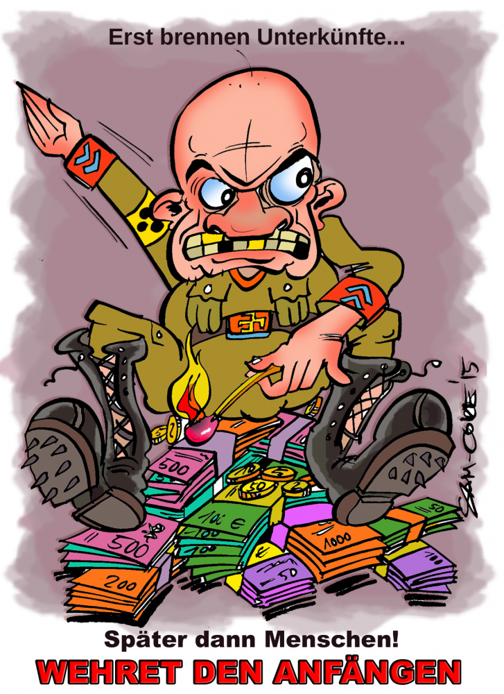 Caricature: Aus aktuellem Politischem Anlass 2