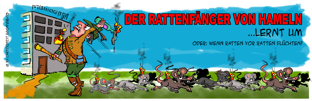 Caricature: Aus aktuellem Politischem Anlass 3