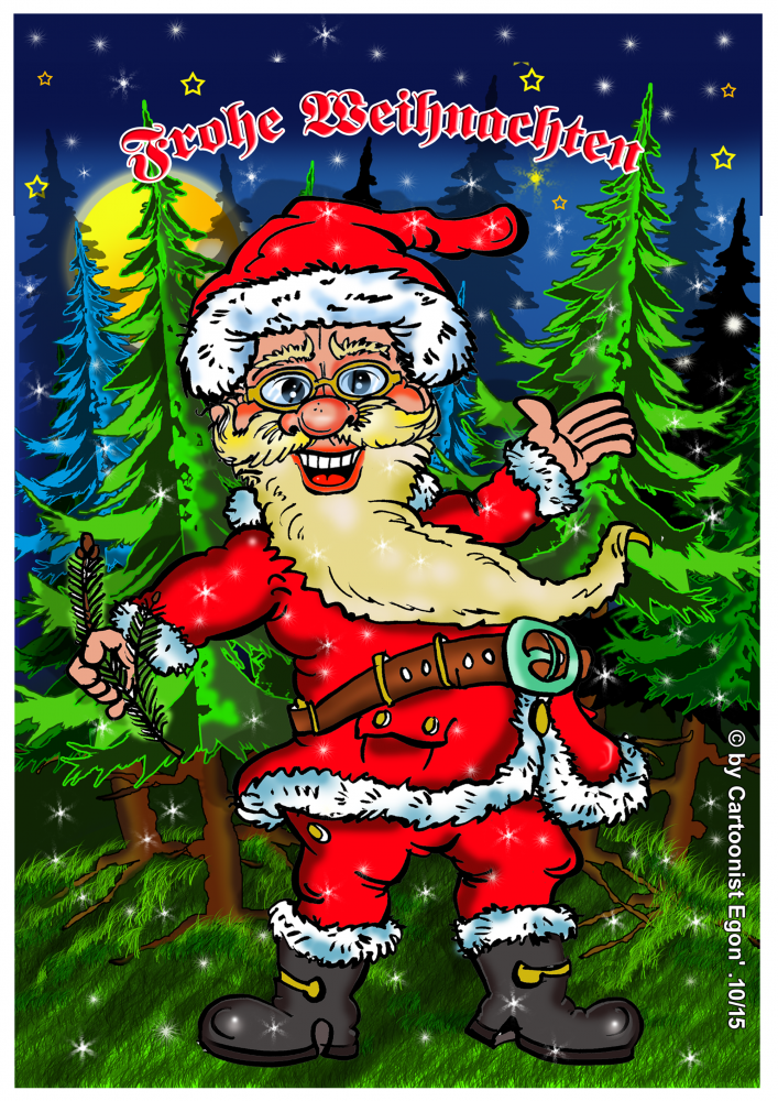 Illustration: Weihnachtscollecione und Packetkärtchen..2015 8