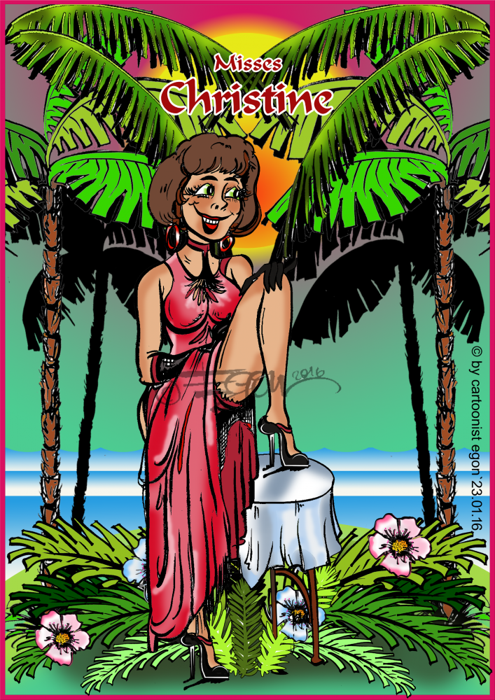 Illustration: Misses Christine,Mädchen,Nr 11 1
