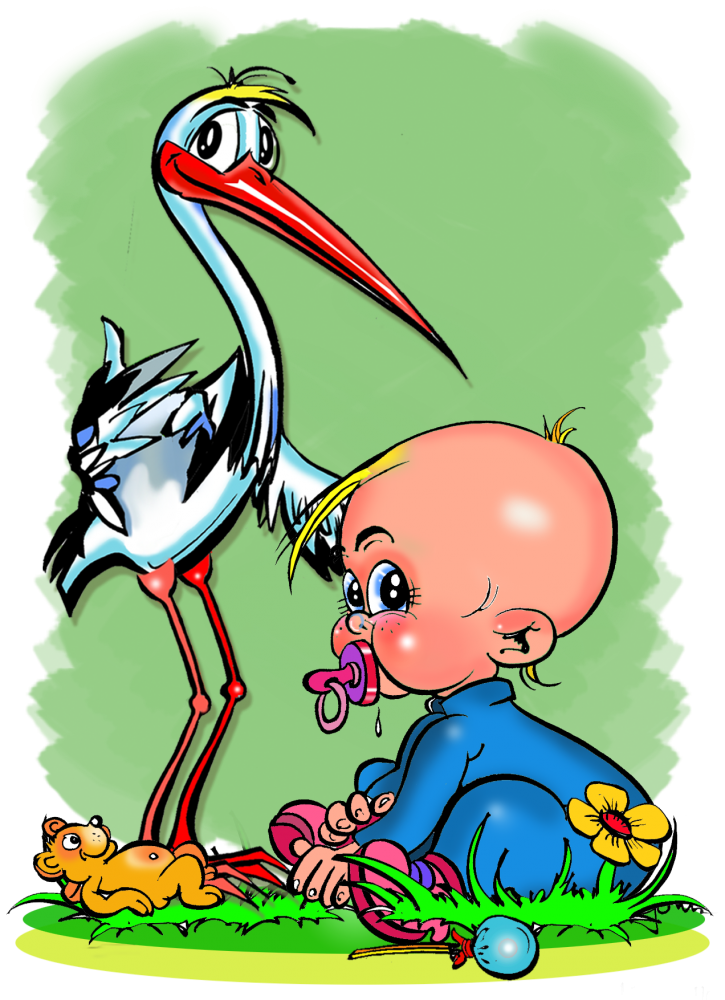 Comic: Serie,Geburtstagscards, Auftragsarbeiten 1