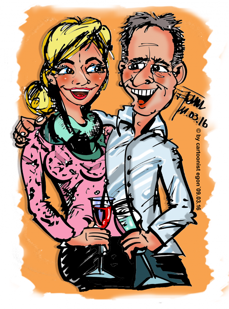 Comic: Egon on Tour,2 Geburtstage....Protagonisten 7