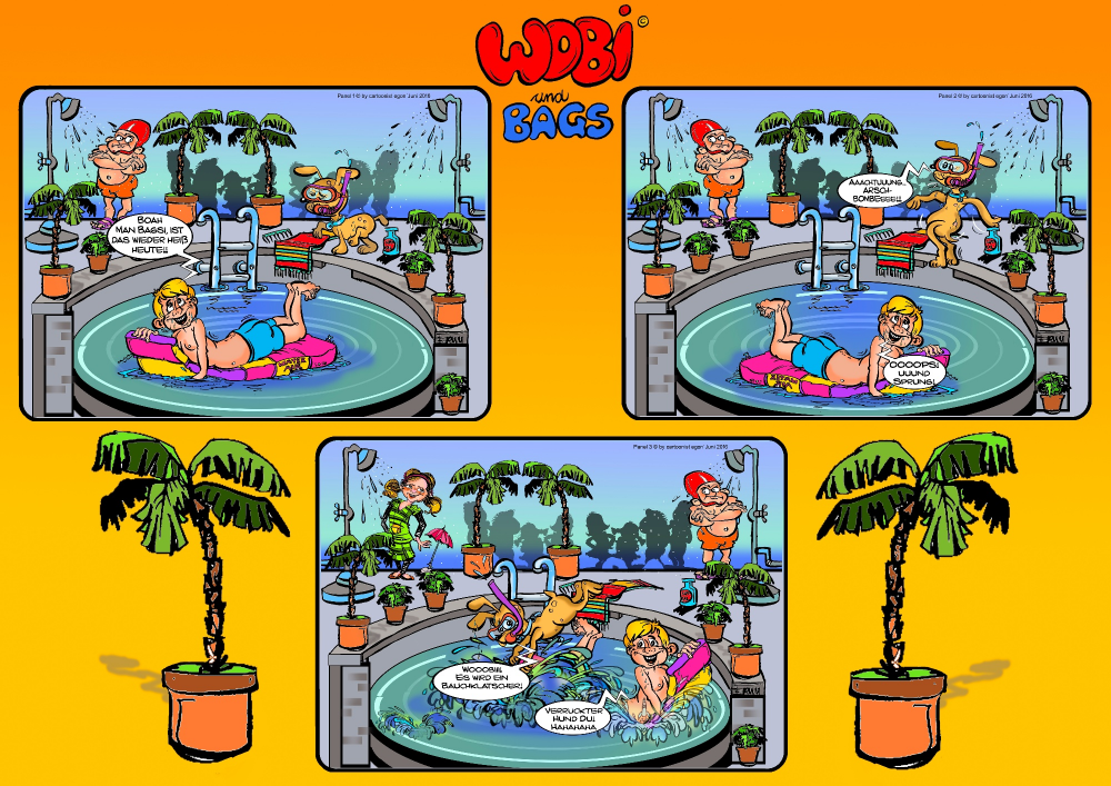 Comic: Juni Strip Wobi & Bags 1