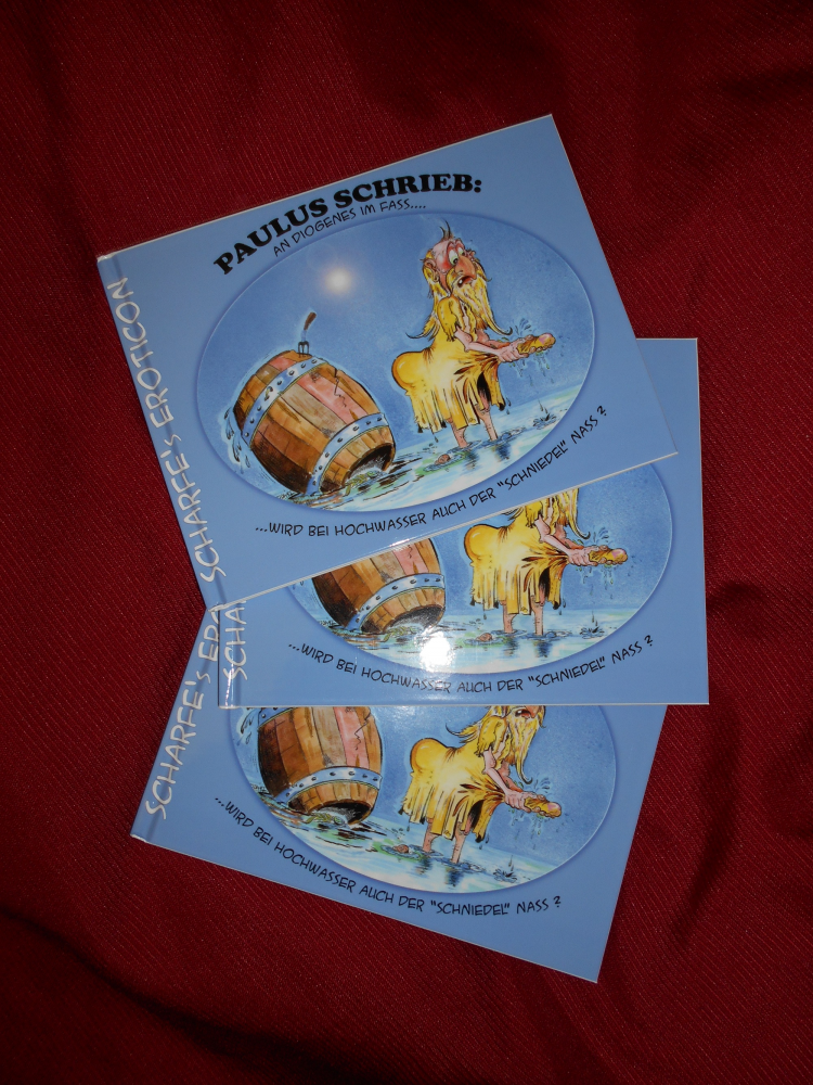 Comic: Buch A5 quer, s/w & colo, Scharfes Erotikon,'Paulus schrieb...' 3