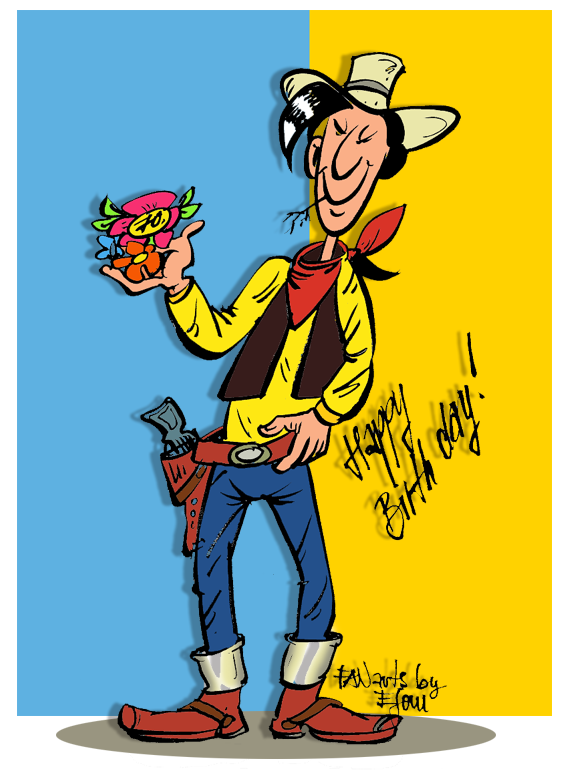 Cartoon: Zum 70igsten! 1