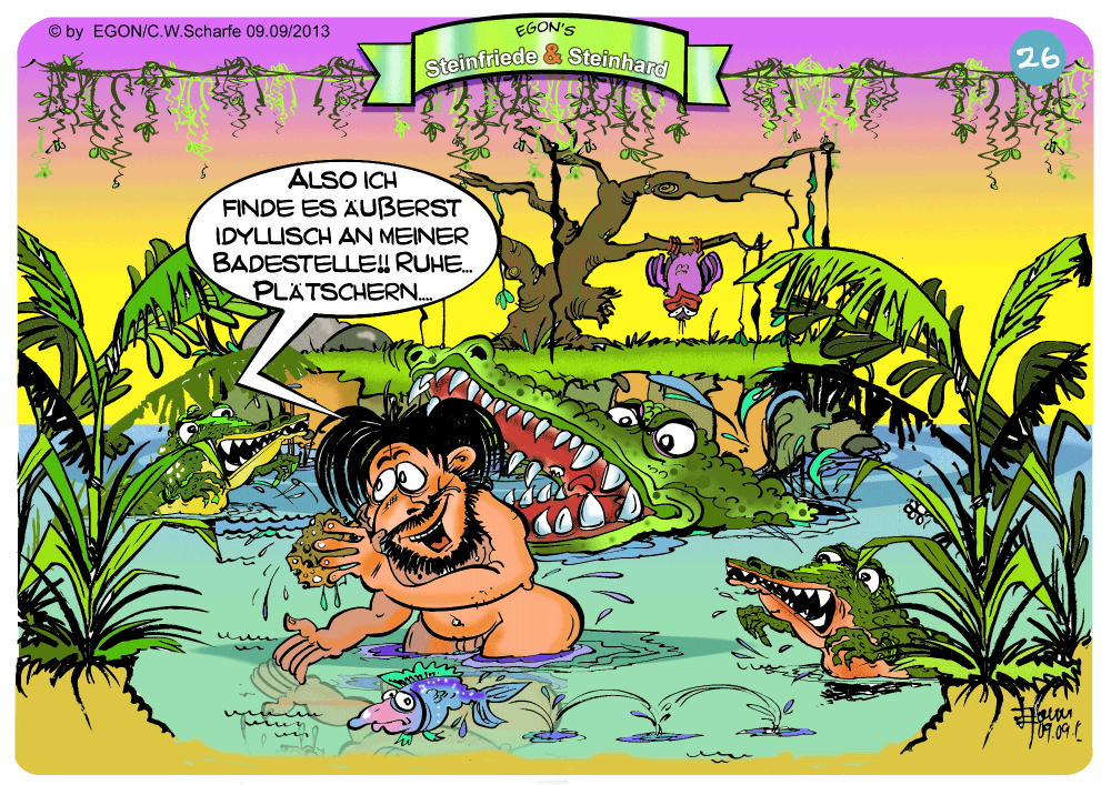 Comic: Steinfriede & Steinhard Folge 1 4