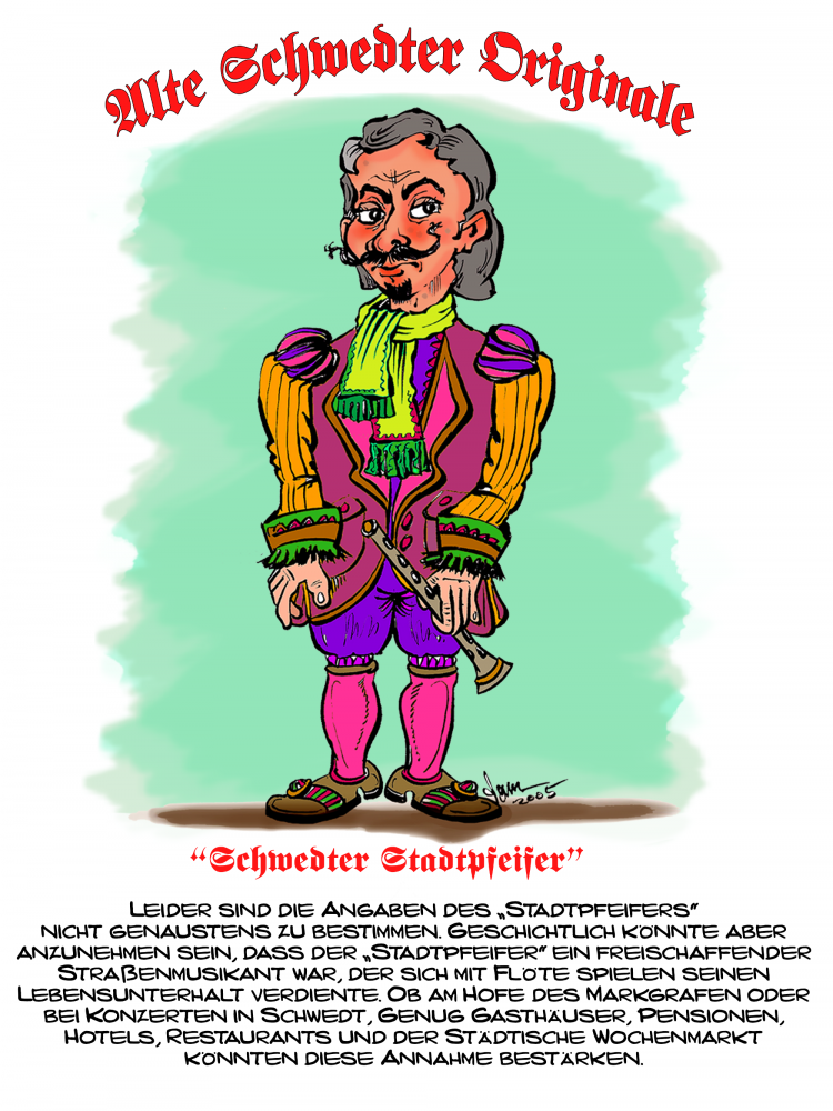 Comic: UPdate meiner Schwedter Originale,version 2019,14 Jahre war Paus 4