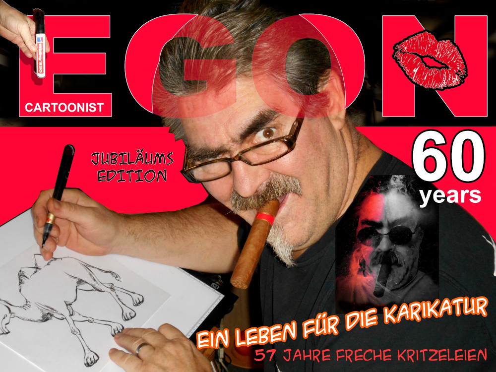 Concept Art / Character Design: 60 Jahre EGON- 57 Jahre kritzeln....Serie 1 1