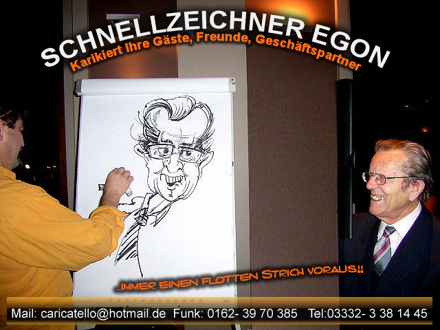 Caricature: Schnellzeichnungen...Veranstaltung 2