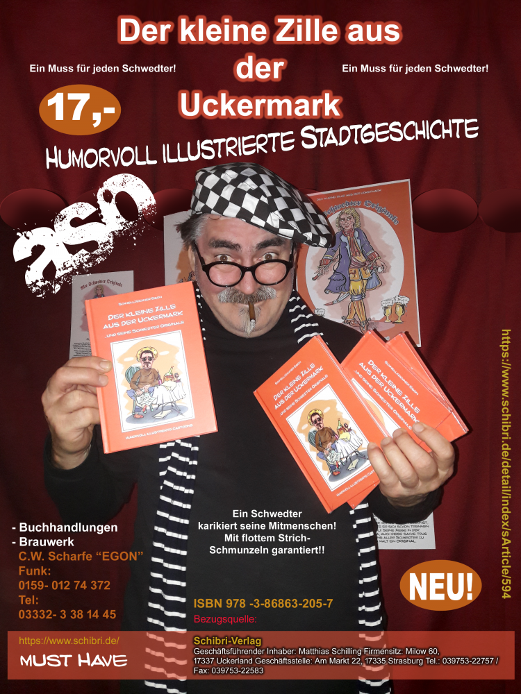 Concept Art / Character Design: Publikation dez. 2019  Alte Schwedter Originale 1
