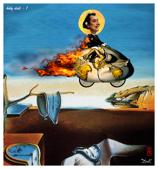 Karrikatur: Holy Dali 1