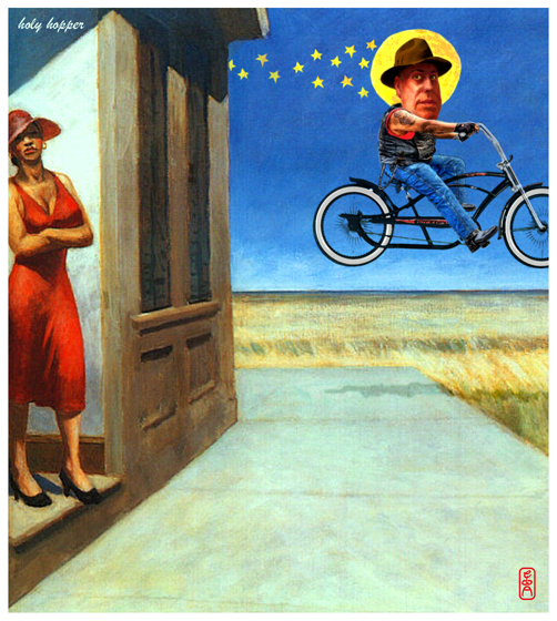 Caricature: Holy Hopper 1