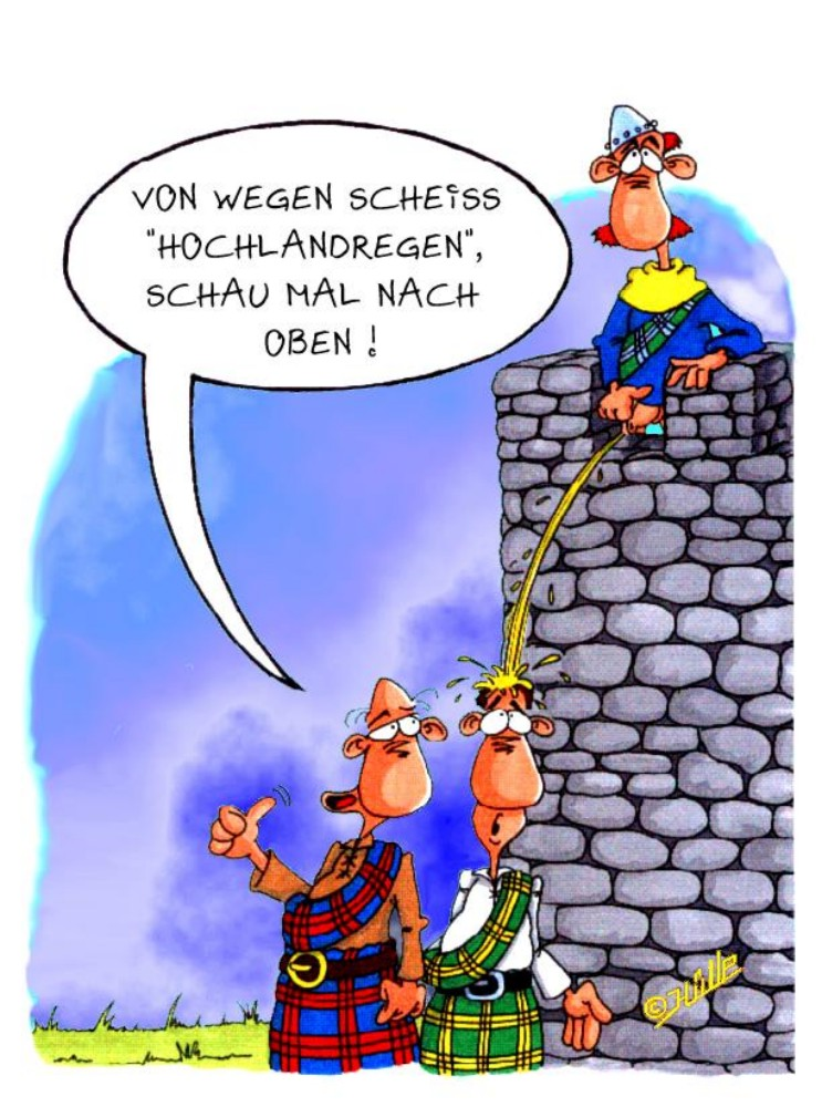 Cartoon: Hochlandregen 1