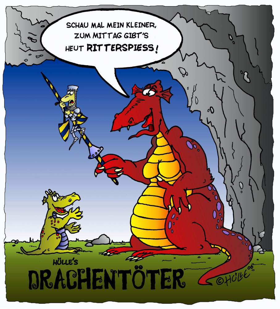 Cartoon: Ritterspieß 1