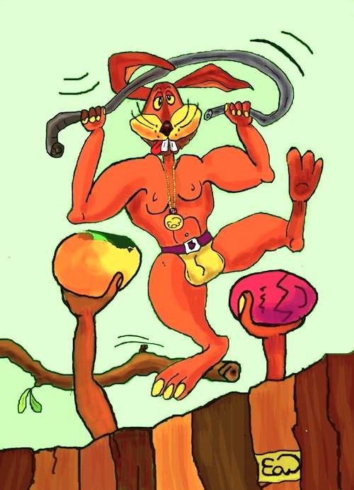 Cartoon: macho macho.. HasenPinUp 1
