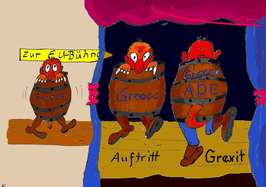 Cartoon: GREXIT 1