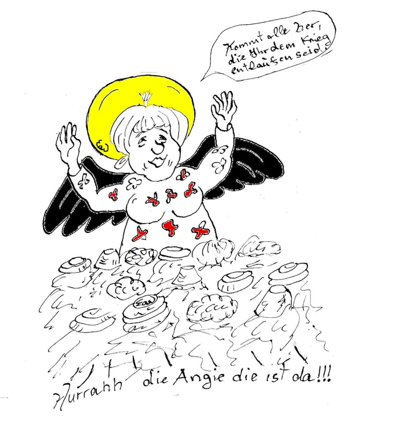 Cartoon: Willkommen Asylanten ! 1