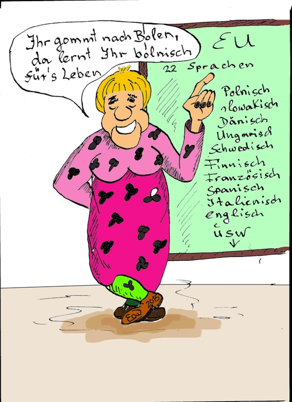 Cartoon: Asylantenverteilung 1