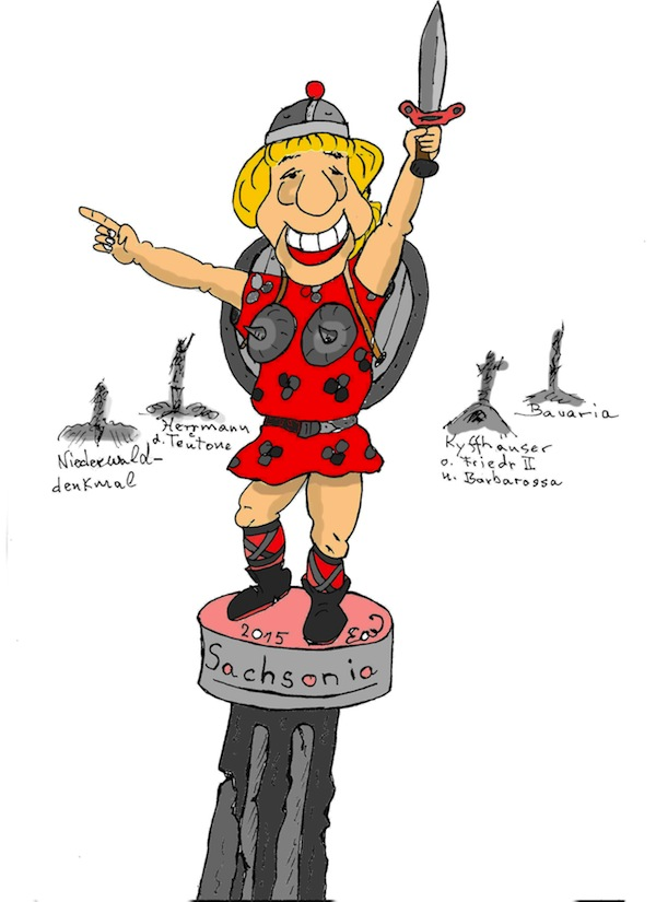 Cartoon: Saxonia 1