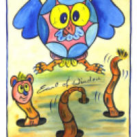 Die kleine Eule Hackeklotz