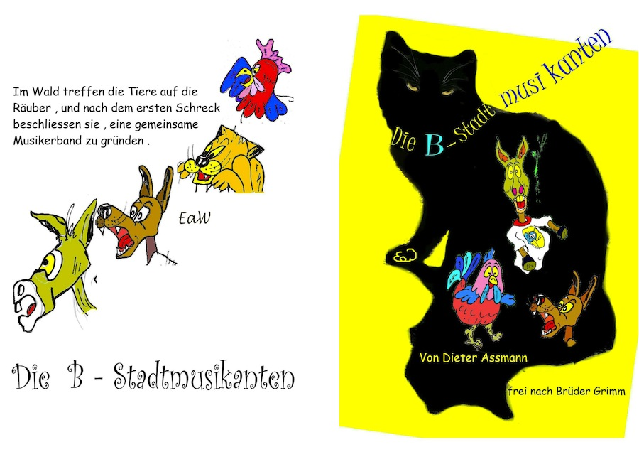 Comic: Die B-Stadtmusikanten 1