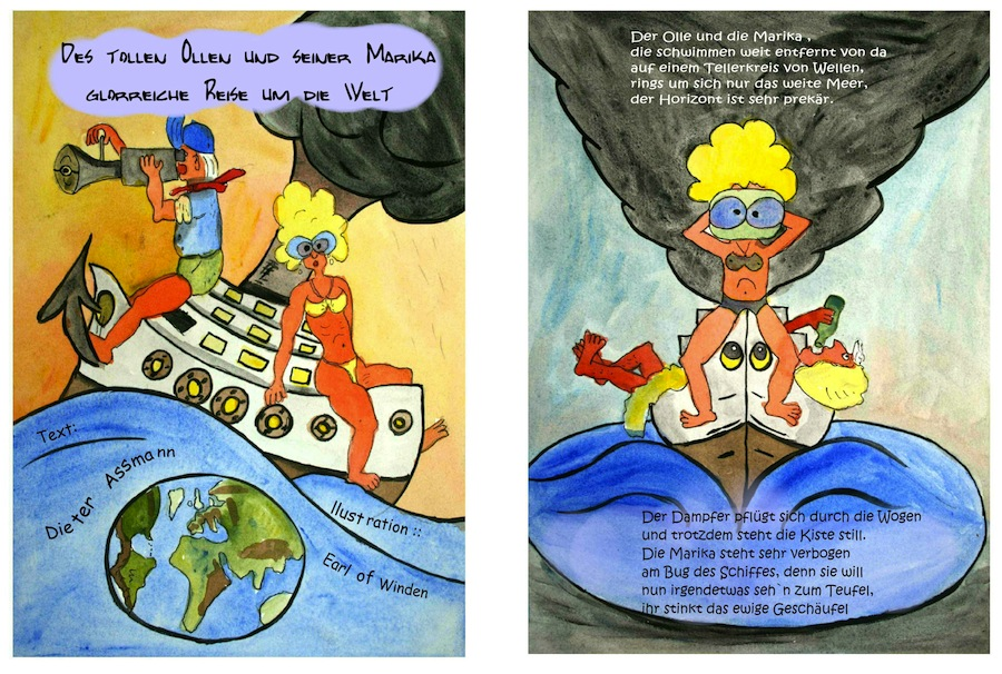 Comic: Der Olle und die Marika 1