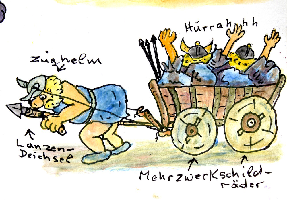 Cartoon: Bosener Mühle  aktuell 1