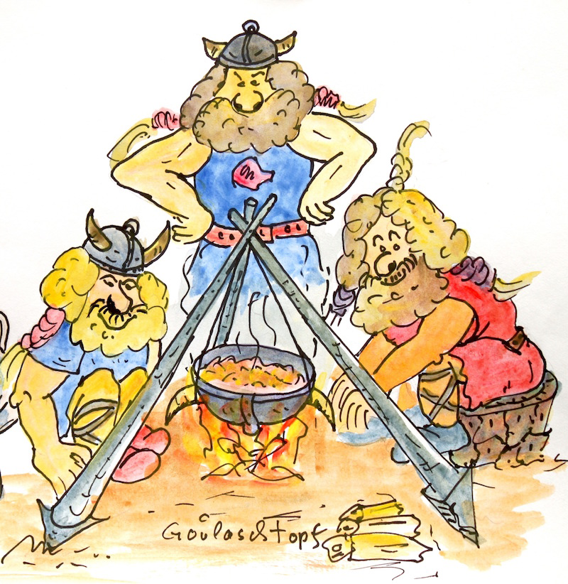 Cartoon: Bosener Gulasch 1