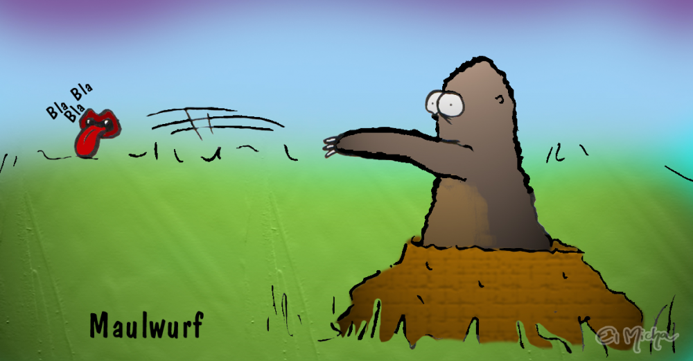 Cartoon: Maulwurf 1