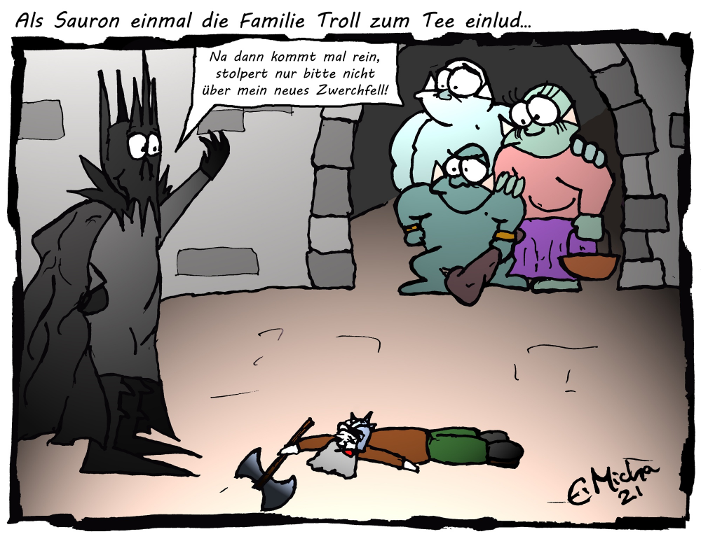 Cartoon: Der Herr der Lage 1