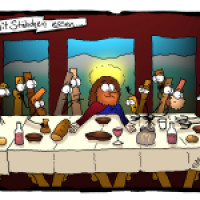 mit Stäbchen essen...