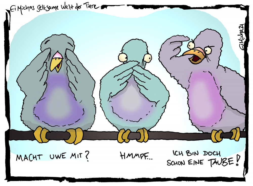Cartoon: Seltsame Tierwelt #4 1