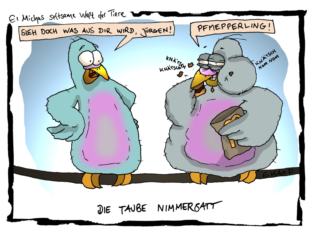 Cartoon: Seltsame Tierwelt #6 1