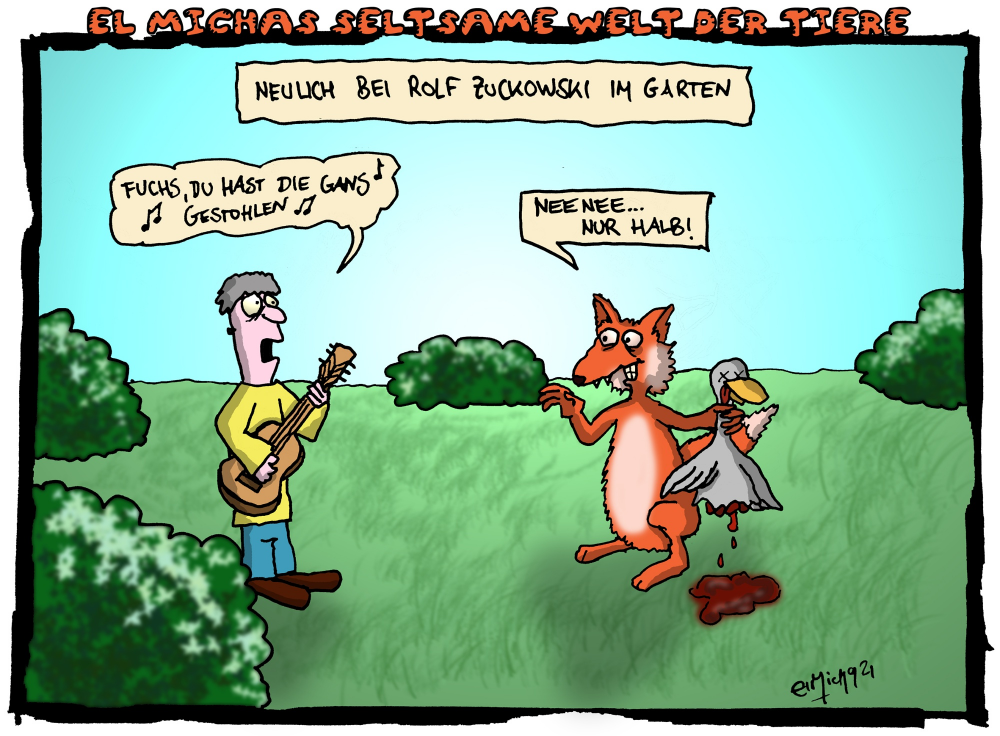 Cartoon: Seltsame Tierwelt #21 1