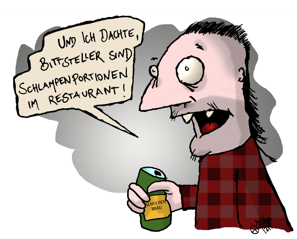 Cartoon: Bittsteller 1