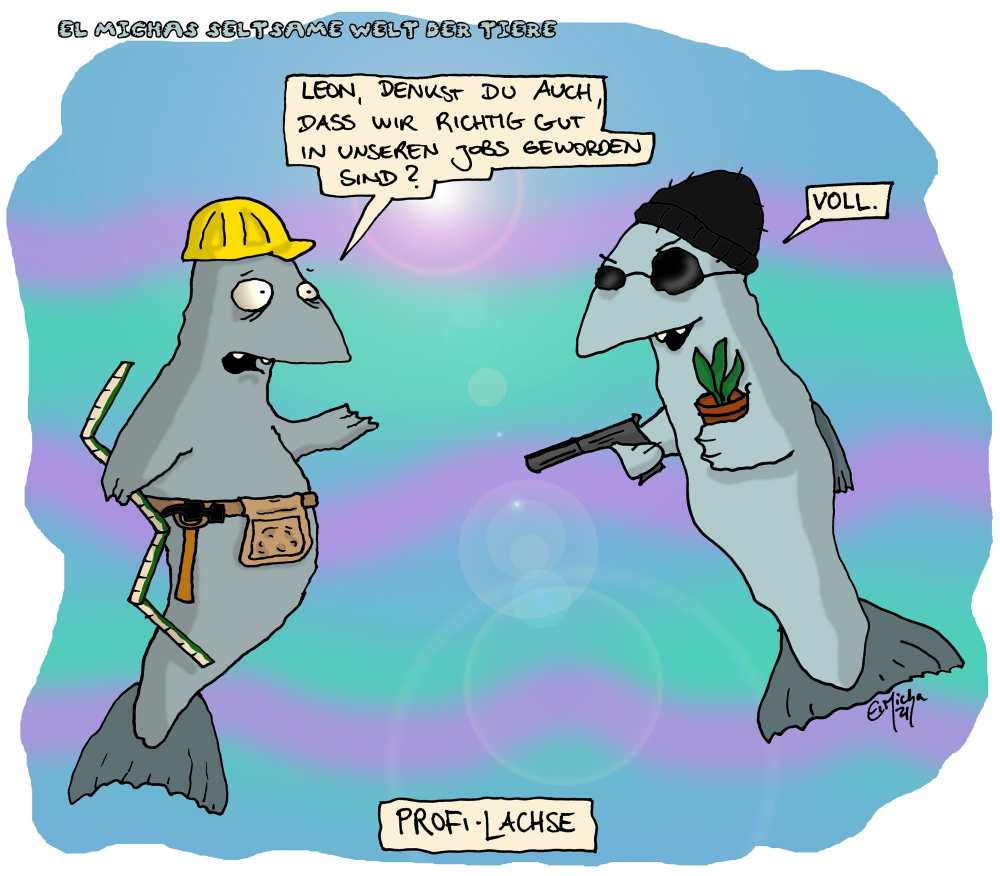Cartoon: Seltsame Tierwelt #37 1