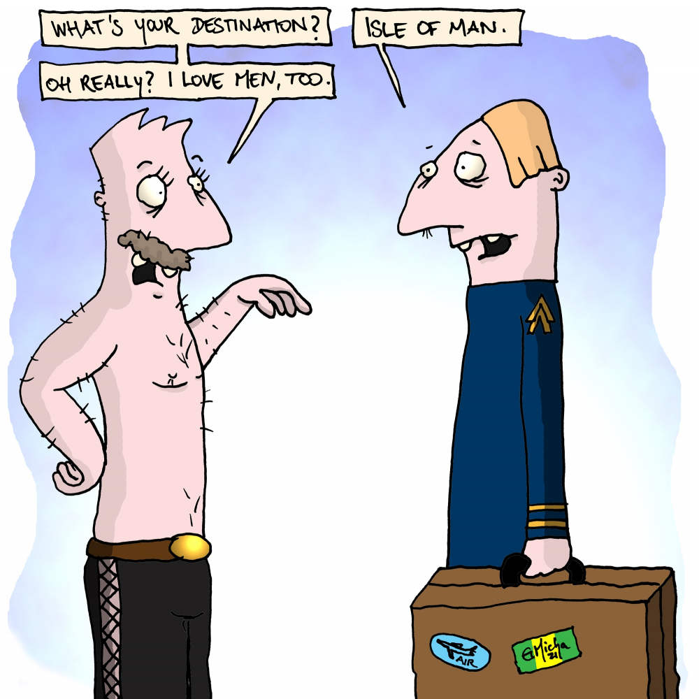 Cartoon: Isle of what? 1